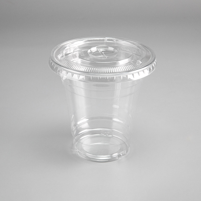 Gobelet d'aviation en PP jetable transparent de 12 oz