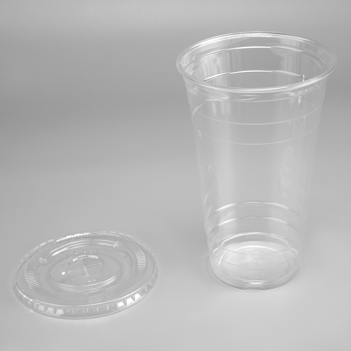 Gobelet d'aviation jetable en PP transparent de 20 oz